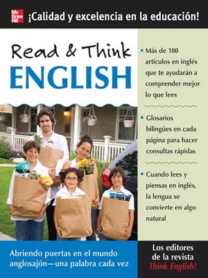 cover image of Read & Think English